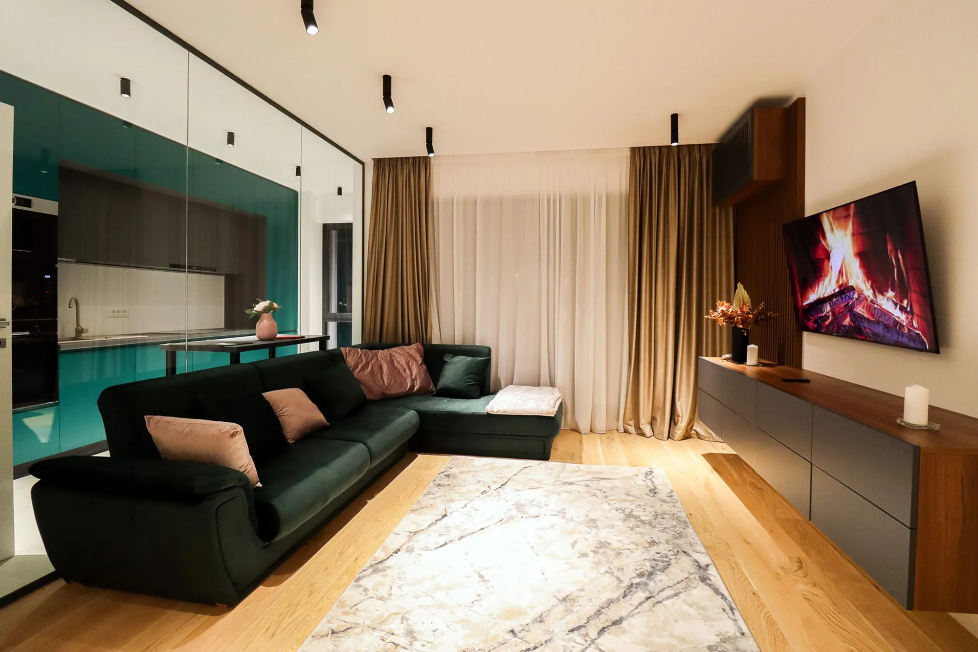Apartament amenajat în Como Park